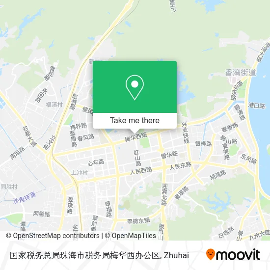 国家税务总局珠海市税务局梅华西办公区 map