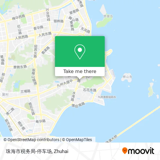 珠海市税务局-停车场 map