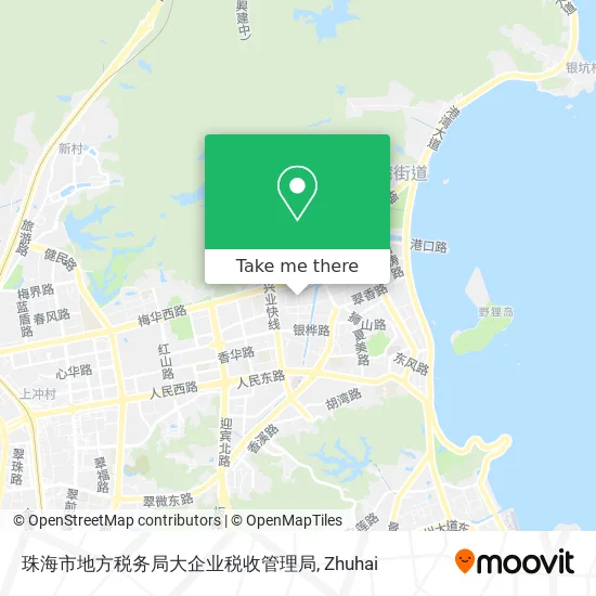 珠海市地方税务局大企业税收管理局 map