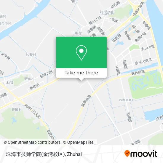 珠海市技师学院(金湾校区) map
