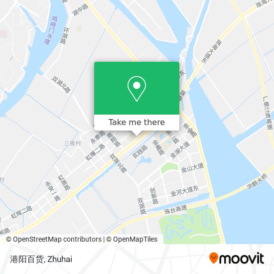 港阳百货 map