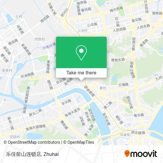 乐佳前山连锁店 map