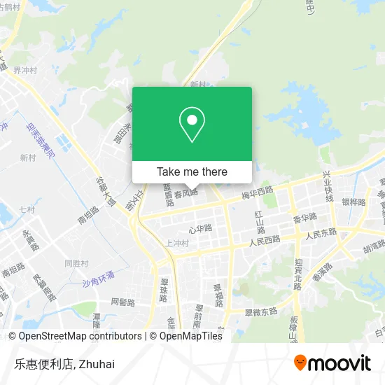 乐惠便利店 map