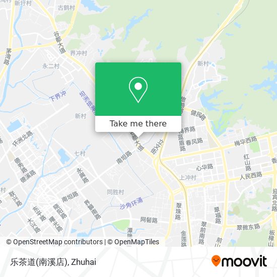 乐茶道(南溪店) map