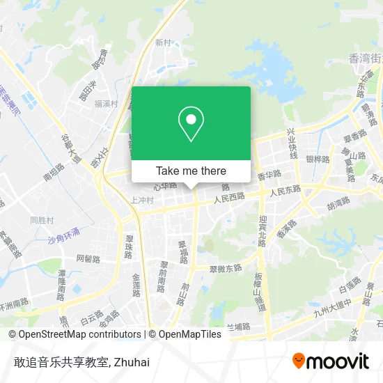 敢追音乐共享教室 map