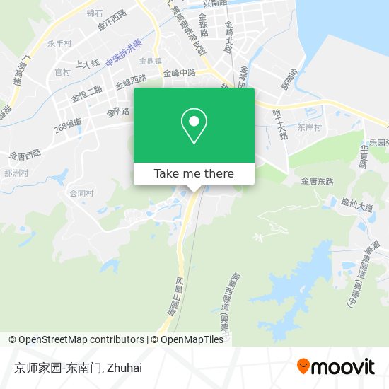 京师家园-东南门 map