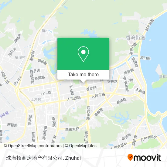 珠海招商房地产有限公司 map