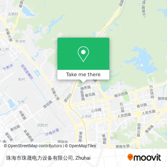 珠海市珠晟电力设备有限公司 map