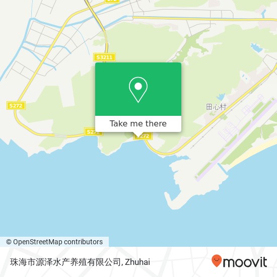 珠海市源泽水产养殖有限公司 map
