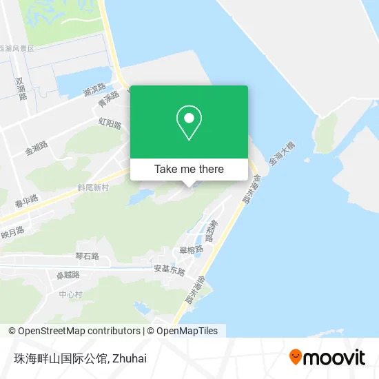 珠海畔山国际公馆 map