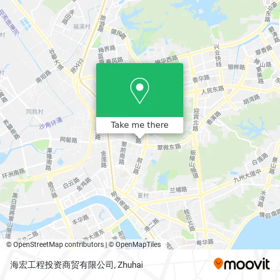 海宏工程投资商贸有限公司 map
