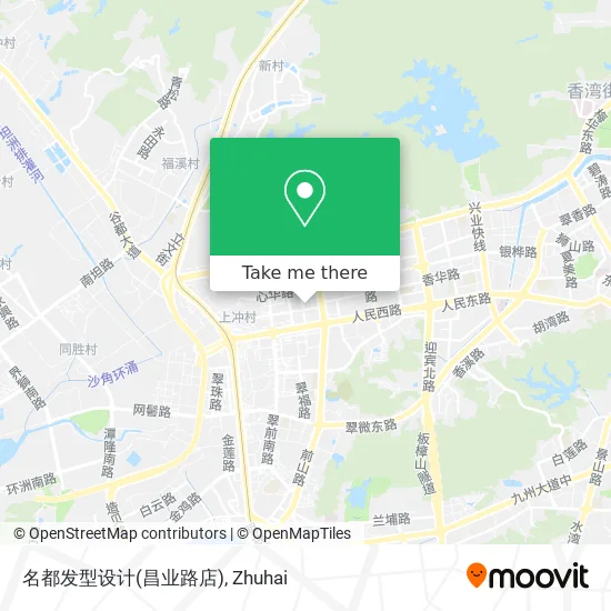 名都发型设计(昌业路店) map