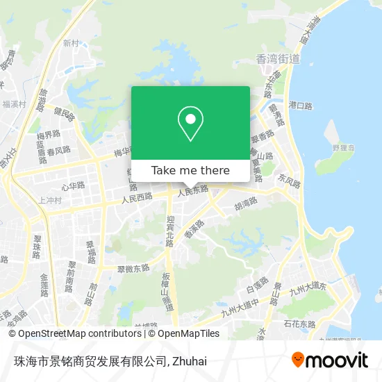 珠海市景铭商贸发展有限公司 map