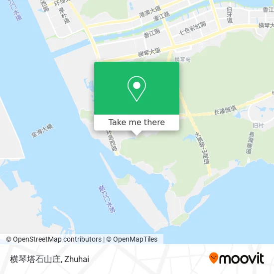 横琴塔石山庄 map