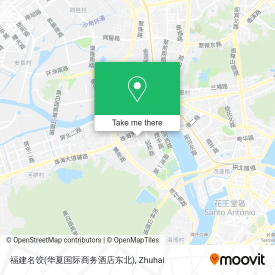 福建名饺(华夏国际商务酒店东北) map