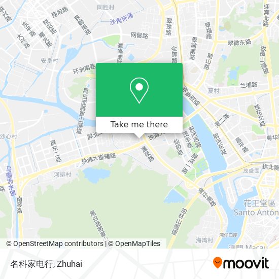 名科家电行 map