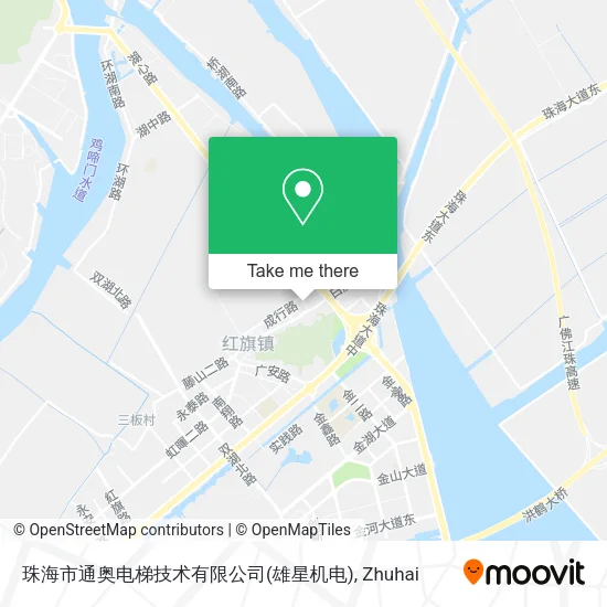 珠海市通奥电梯技术有限公司(雄星机电) map