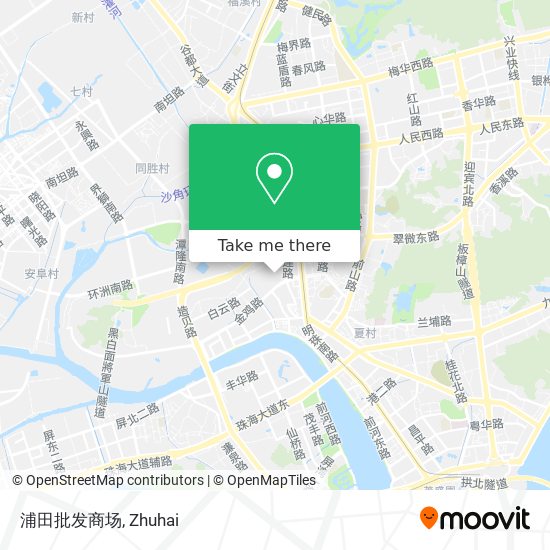 浦田批发商场 map