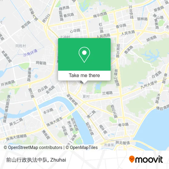 前山行政执法中队 map