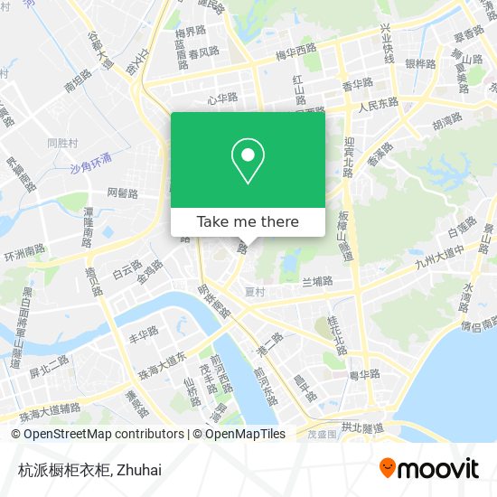 杭派橱柜衣柜 map