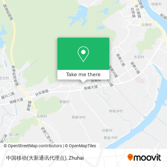 中国移动(大新通讯代理点) map