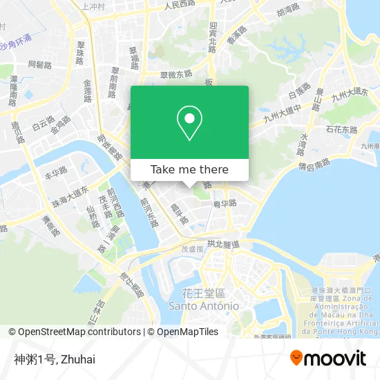 神粥1号 map