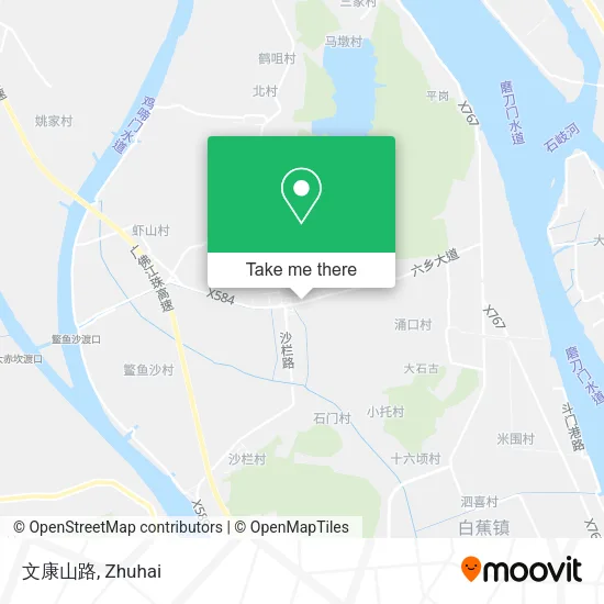 文康山路 map
