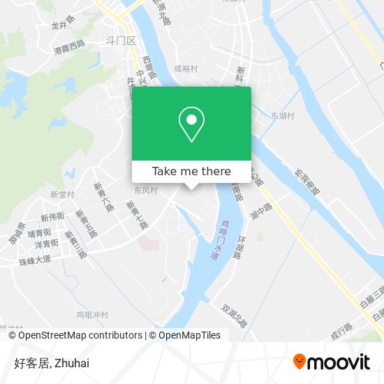 好客居 map