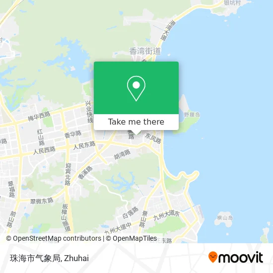 珠海市气象局 map