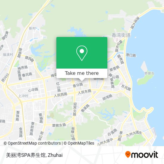 美丽湾SPA养生馆 map