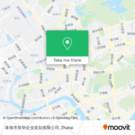 珠海市筑华企业策划有限公司 map