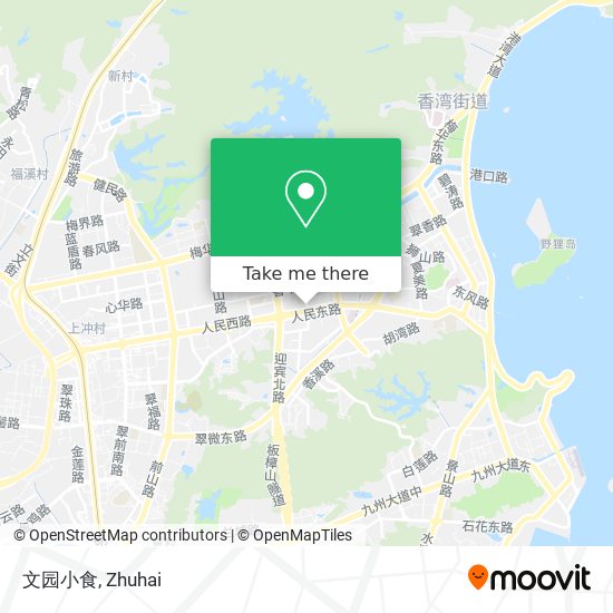 文园小食 map
