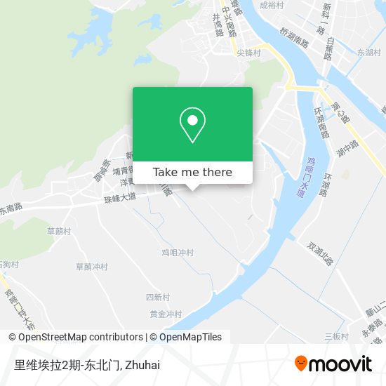 里维埃拉2期-东北门 map