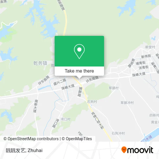 靓靓发艺 map