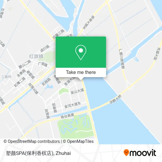 塑颜SPA(保利香槟店) map