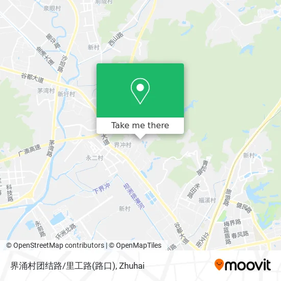 界涌村团结路/里工路(路口) map
