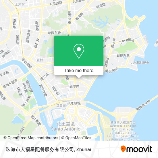 珠海市人福星配餐服务有限公司 map