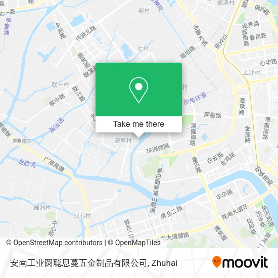 安南工业圆聪思蔓五金制品有限公司 map