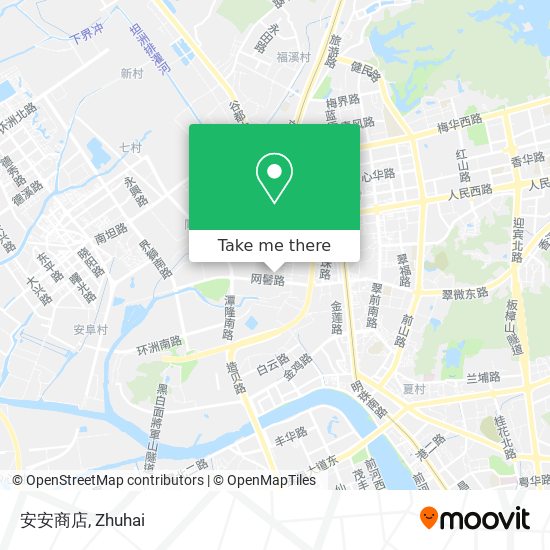 安安商店 map