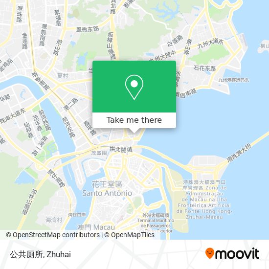 公共厕所 map