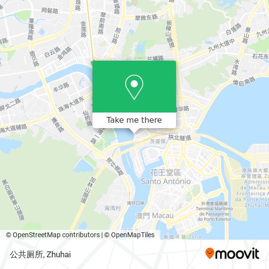 公共厕所 map