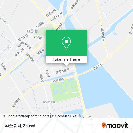 华金公司 map