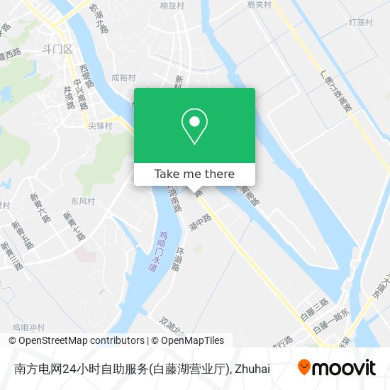 南方电网24小时自助服务(白藤湖营业厅) map