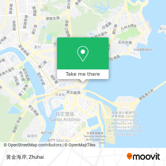 黄金海岸 map