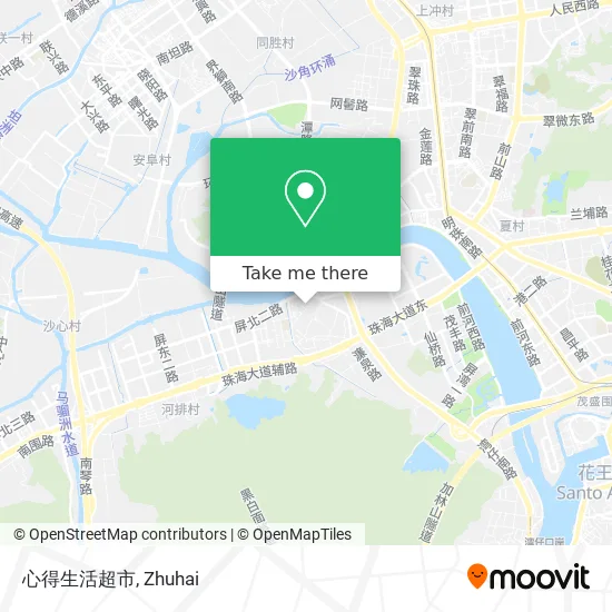 心得生活超市 map
