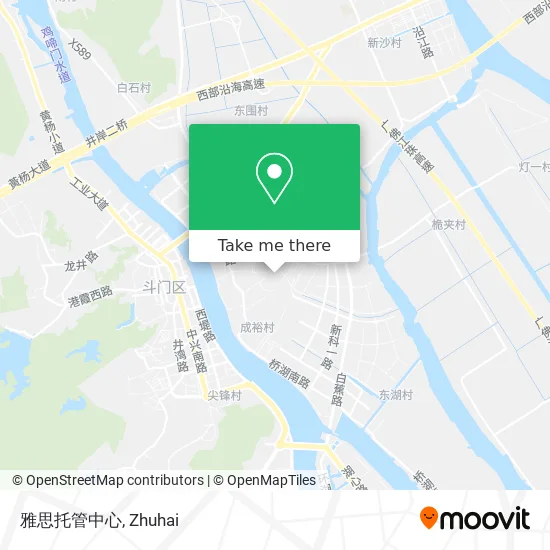 雅思托管中心 map