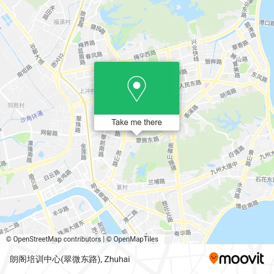 朗阁培训中心(翠微东路) map