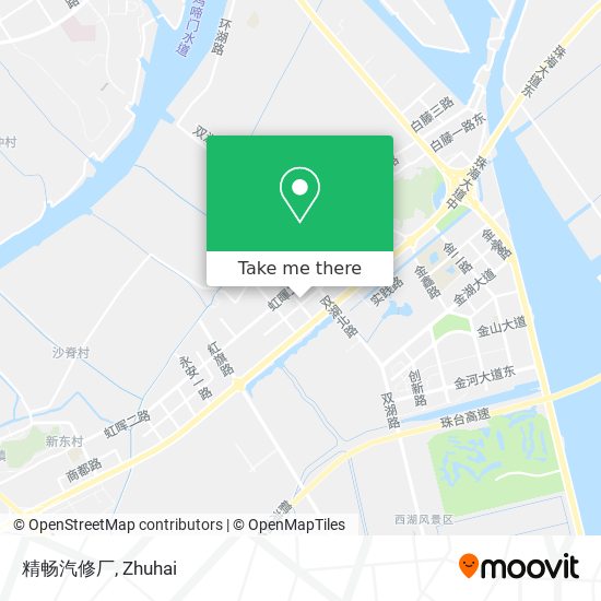 精畅汽修厂 map