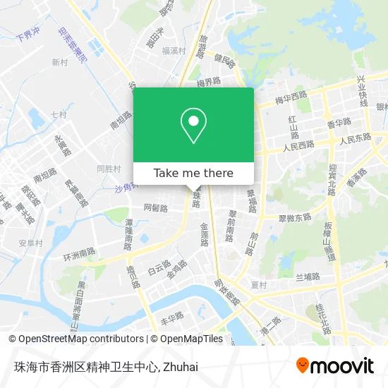珠海市香洲区精神卫生中心 map
