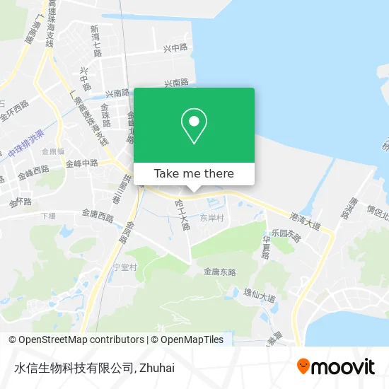 水信生物科技有限公司 map